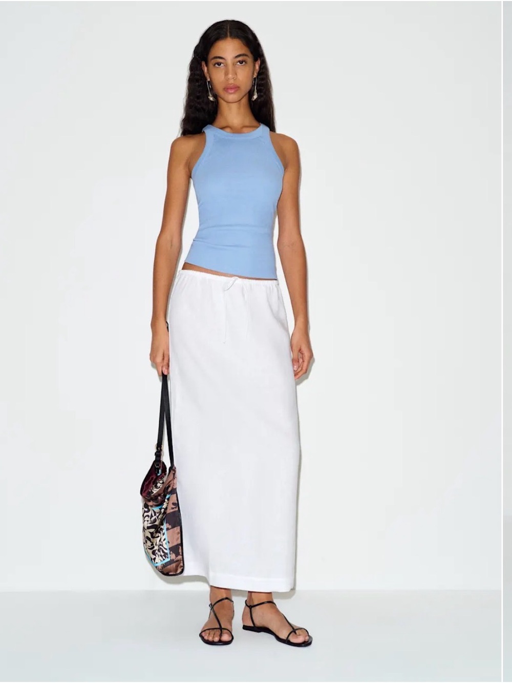 Reformation Nori Linen Skirt